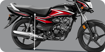 3-Step Adjustable Rear SuspensionThis special edition Activa comes with black chrome highlights, both on the front and on the logo carved on the side panels, projecting the premium essence of the scooter.