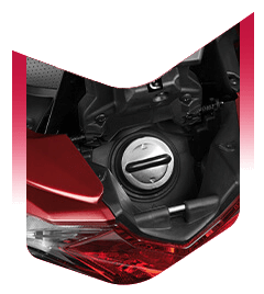 3-Step Adjustable Rear SuspensionThis special edition Activa comes with black chrome highlights, both on the front and on the logo carved on the side panels, projecting the premium essence of the scooter.