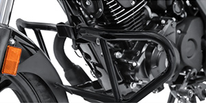 3-Step Adjustable Rear SuspensionThis special edition Activa comes with black chrome highlights, both on the front and on the logo carved on the side panels, projecting the premium essence of the scooter.