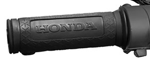 3-Step Adjustable Rear SuspensionThis special edition Activa comes with black chrome highlights, both on the front and on the logo carved on the side panels, projecting the premium essence of the scooter.