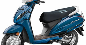 3-Step Adjustable Rear SuspensionThis special edition Activa comes with black chrome highlights, both on the front and on the logo carved on the side panels, projecting the premium essence of the scooter.