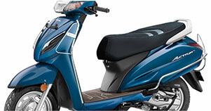 3-Step Adjustable Rear SuspensionThis special edition Activa comes with black chrome highlights, both on the front and on the logo carved on the side panels, projecting the premium essence of the scooter.