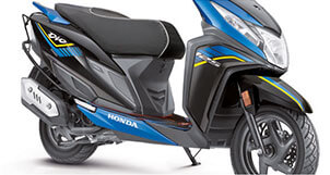 3-Step Adjustable Rear SuspensionThis special edition Activa comes with black chrome highlights, both on the front and on the logo carved on the side panels, projecting the premium essence of the scooter.