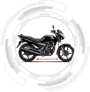 3-Step Adjustable Rear SuspensionThis special edition Activa comes with black chrome highlights, both on the front and on the logo carved on the side panels, projecting the premium essence of the scooter.