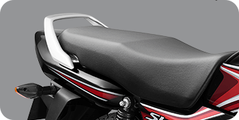 3-Step Adjustable Rear SuspensionThis special edition Activa comes with black chrome highlights, both on the front and on the logo carved on the side panels, projecting the premium essence of the scooter.
