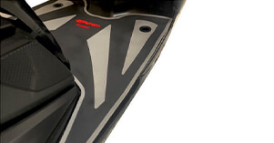 3-Step Adjustable Rear SuspensionThis special edition Activa comes with black chrome highlights, both on the front and on the logo carved on the side panels, projecting the premium essence of the scooter.