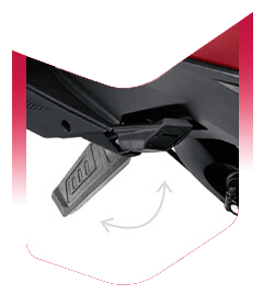 3-Step Adjustable Rear SuspensionThis special edition Activa comes with black chrome highlights, both on the front and on the logo carved on the side panels, projecting the premium essence of the scooter.
