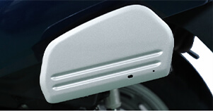 3-Step Adjustable Rear SuspensionThis special edition Activa comes with black chrome highlights, both on the front and on the logo carved on the side panels, projecting the premium essence of the scooter.