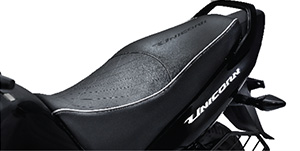 3-Step Adjustable Rear SuspensionThis special edition Activa comes with black chrome highlights, both on the front and on the logo carved on the side panels, projecting the premium essence of the scooter.