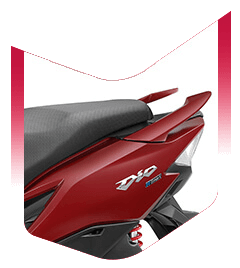 3-Step Adjustable Rear SuspensionThis special edition Activa comes with black chrome highlights, both on the front and on the logo carved on the side panels, projecting the premium essence of the scooter.