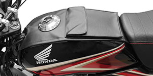 3-Step Adjustable Rear SuspensionThis special edition Activa comes with black chrome highlights, both on the front and on the logo carved on the side panels, projecting the premium essence of the scooter.