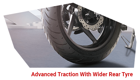 3-Step Adjustable Rear SuspensionThis special edition Activa comes with black chrome highlights, both on the front and on the logo carved on the side panels, projecting the premium essence of the scooter.